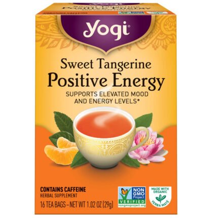 Yogi Sweet Tangerine Positive Energy Tea - 16 Tea Bags